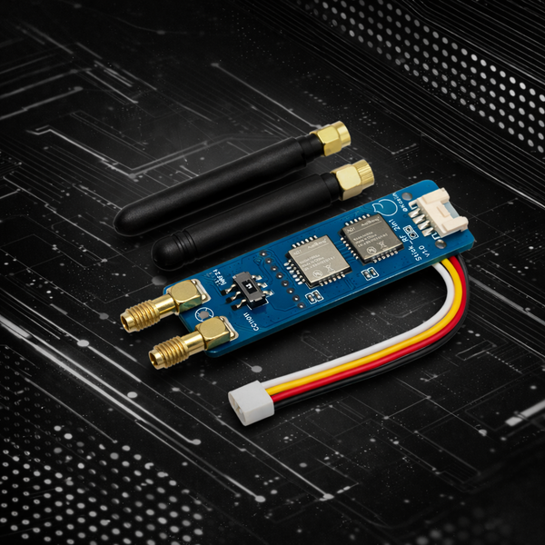 Dual LoRa RF Module 2-in-1 with SMA Antennas – Long Range Wireless Board Compatible with M5Stack Stick S3